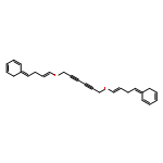 Benzene, 1,1'-[2,4-hexadiyne-1,6-diylbis(oxy-3-butenylidene)]bis-