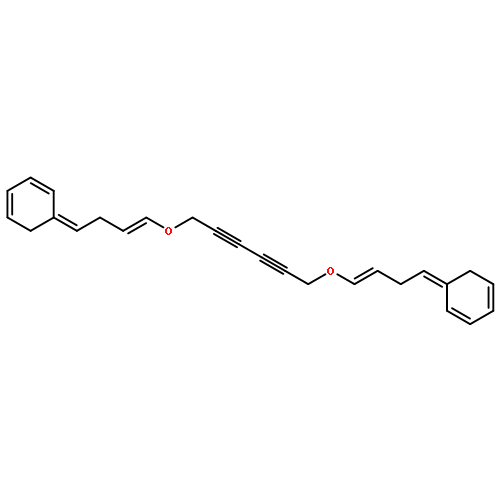 Benzene, 1,1'-[2,4-hexadiyne-1,6-diylbis(oxy-3-butenylidene)]bis-