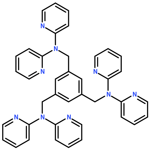 1,3,5-BENZENETRIMETHANAMINE, N,N,N',N',N'',N''-HEXA-2-PYRIDINYL-