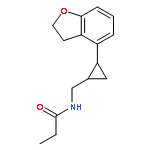 N-[[(1r,2r)-2-(2,3-dihydro-1-benzofuran-4-yl)cyclopropyl]methyl]propanamide