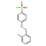 BENZENESULFONYL CHLORIDE, 4-[(2-METHYLPHENYL)METHOXY]-