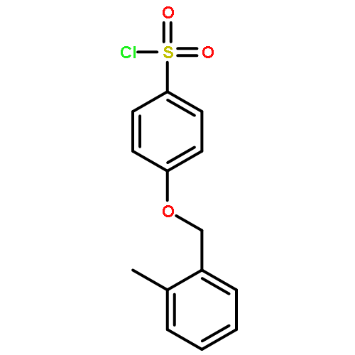 BENZENESULFONYL CHLORIDE, 4-[(2-METHYLPHENYL)METHOXY]-