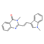 3-methyl-2-[(E)-2-(1-methyl-1H-indol-3-yl)ethenyl]quinazolin-4(3H)-one