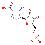 1H-Imidazole-4-carboxylicacid, 5-amino-1-(5-O-phosphono-b-D-ribofuranosyl)-