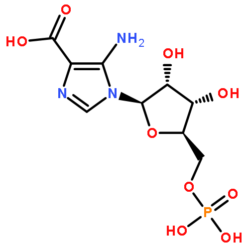 1H-Imidazole-4-carboxylicacid, 5-amino-1-(5-O-phosphono-b-D-ribofuranosyl)-