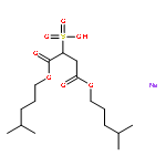 sodium 1,4-diisohexyl 2-sulphosuccinate