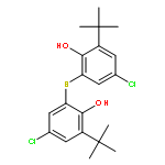 2,2'-sulfanediylbis(6-tert-butyl-4-chlorophenol)