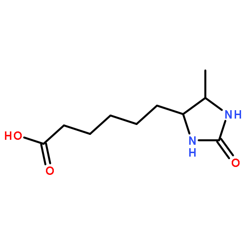 (4RS,5SR)-5-Methyl-2-oxo-4-imidazolidinehexanoic acid