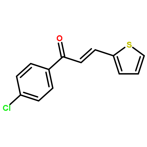 (e)-1-(4-chlorophenyl)-3-thiophen-2-ylprop-2-en-1-one