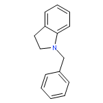 1H-Indole, 2,3-dihydro-1-(phenylmethyl)-