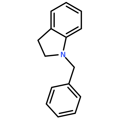 1H-Indole, 2,3-dihydro-1-(phenylmethyl)-