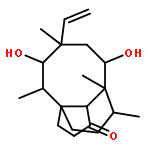 5,8-dihydroxy-4,6,9,10-tetramethyl-6-vinyl-octahydro-3a,9-propano-cyclopentacycloocten-1-one