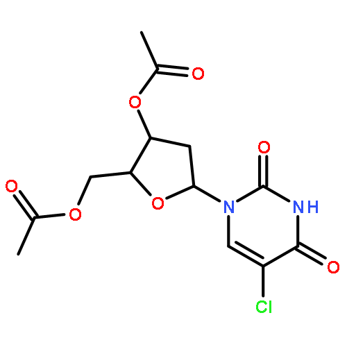 5-Chloro-3',5'-di-O-acetyl-2'-deoxyuridine