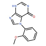 7-(2-methoxyphenyl)-3,7-dihydro-6H-purin-6-one