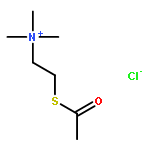 Ethanaminium,2-(acetylthio)-N,N,N-trimethyl-, chloride (1:1)