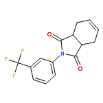 2-[3-(trifluoromethyl)phenyl]-3a,4,7,7a-tetrahydro-1H-isoindole-1,3(2H)-dione