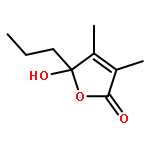 (S)-5-hydroxy-3,4-dimethyl-5-propylfuran-2(5H)-one