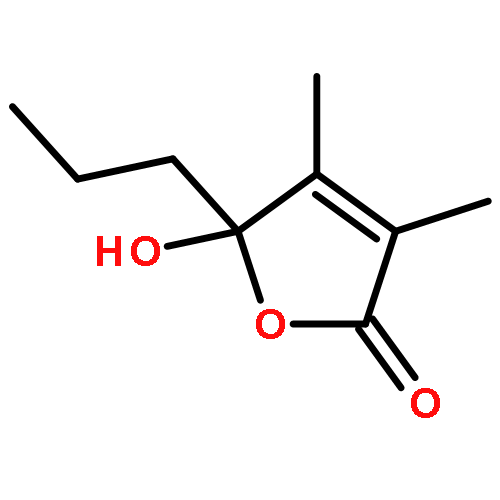 (S)-5-hydroxy-3,4-dimethyl-5-propylfuran-2(5H)-one