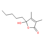 2(5H)-Furanone, 5-hydroxy-3,4-dimethyl-5-pentyl-