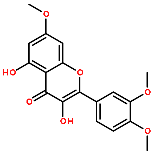 4H-1-Benzopyran-4-one,2-(3,4-dimethoxyphenyl)-3,5-dihydroxy-7-methoxy-