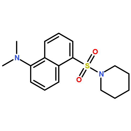 Piperidine, 1-[[5-(dimethylamino)-1-naphthalenyl]sulfonyl]-