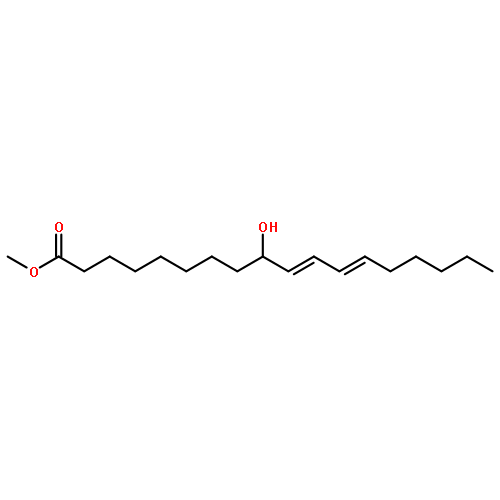 10,12-Octadecadienoic acid, 9-hydroxy-, methyl ester, (E,Z)-