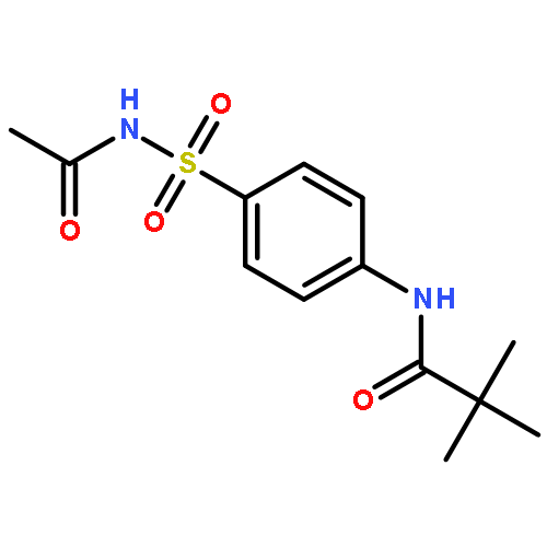 N-[4-(acetylsulfamoyl)phenyl]-2,2-dimethylpropanamide