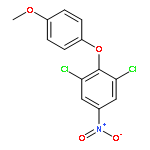 1,3-Dichloro-2-(4-methoxy-phenoxy)-5-nitro-benzene