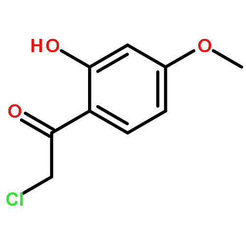 ETHANONE, 2-CHLORO-1-(2-HYDROXY-4-METHOXYPHENYL)-