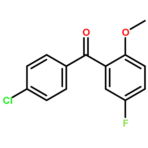 Methanone, (4-chlorophenyl)(5-fluoro-2-methoxyphenyl)-