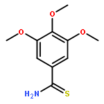 3,4,5-trimethoxybenzenecarbothioamide