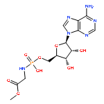 GLYCINE, N-5'-ADENYLYL-, 1-METHYL ESTER