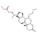 Cholan-24-oic acid, 7-(methoxymethoxy)-3-oxo-, methyl ester, (5b,7a)-