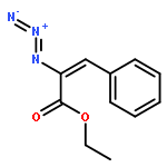 2-Propenoic acid, 2-azido-3-phenyl-, ethyl ester