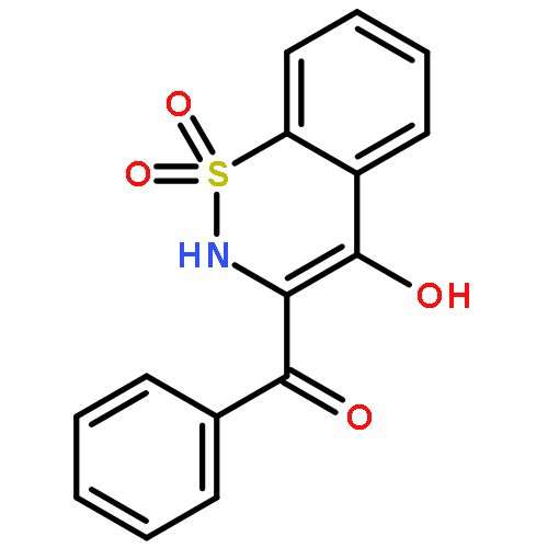 Methanone, (4-hydroxy-1,1-dioxido-2H-1,2-benzothiazin-3-yl)phenyl-