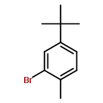 Benzene,2-bromo-4-(1,1-dimethylethyl)-1-methyl-