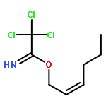 ETHANIMIDIC ACID, 2,2,2-TRICHLORO-, (2Z)-2-HEXENYL ESTER