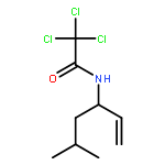 Acetamide, 2,2,2-trichloro-N-[(1S)-1-ethenyl-3-methylbutyl]-