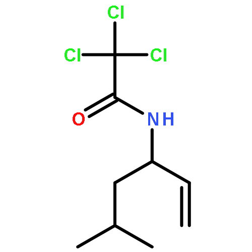 Acetamide, 2,2,2-trichloro-N-[(1S)-1-ethenyl-3-methylbutyl]-