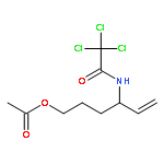 Acetamide, N-[(1S)-4-(acetyloxy)-1-ethenylbutyl]-2,2,2-trichloro-