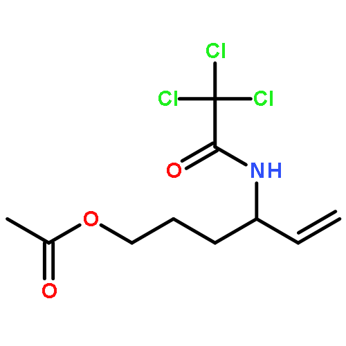 Acetamide, N-[(1S)-4-(acetyloxy)-1-ethenylbutyl]-2,2,2-trichloro-