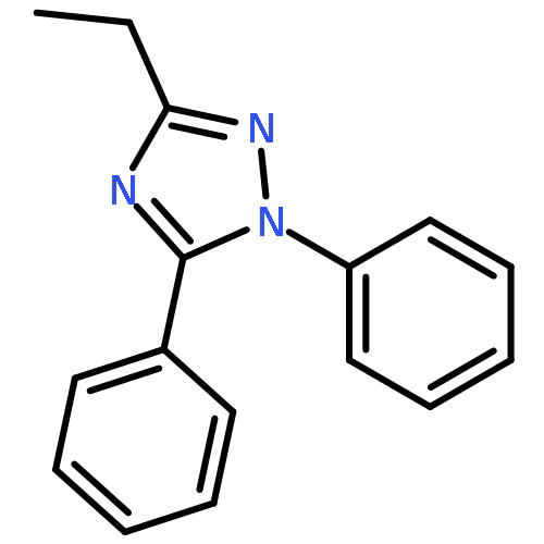 1H-1,2,4-Triazole, 3-ethyl-1,5-diphenyl-