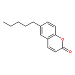 2H-1-Benzopyran-2-one, 6-pentyl-