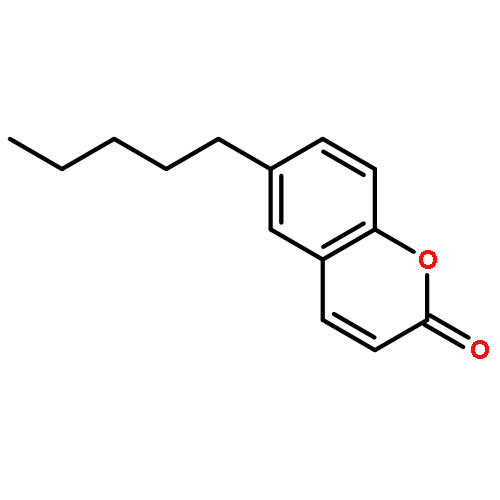 2H-1-Benzopyran-2-one, 6-pentyl-