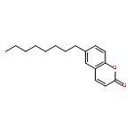 2H-1-BENZOPYRAN-2-ONE, 6-OCTYL-