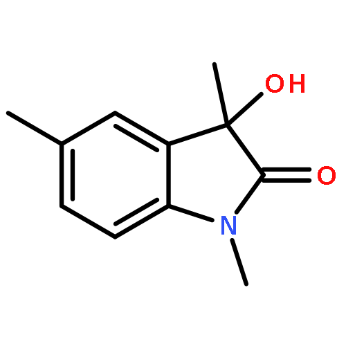 2H-Indol-2-one, 1,3-dihydro-3-hydroxy-1,3,5-trimethyl-