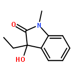 2H-Indol-2-one, 3-ethyl-1,3-dihydro-3-hydroxy-1-methyl-