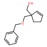 2-Cyclopentene-1-methanol, 1-[(phenylmethoxy)methyl]-