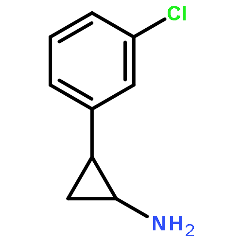 Cyclopropanamine,2-(3-chlorophenyl)-