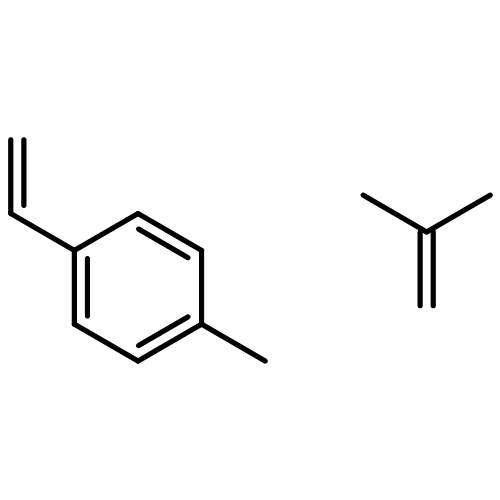 1-ethenyl-4-methyl-benzene; 2-methylprop-1-ene